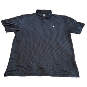 Callaway Golf Men's Golf Polo XL Opti-Dri Black